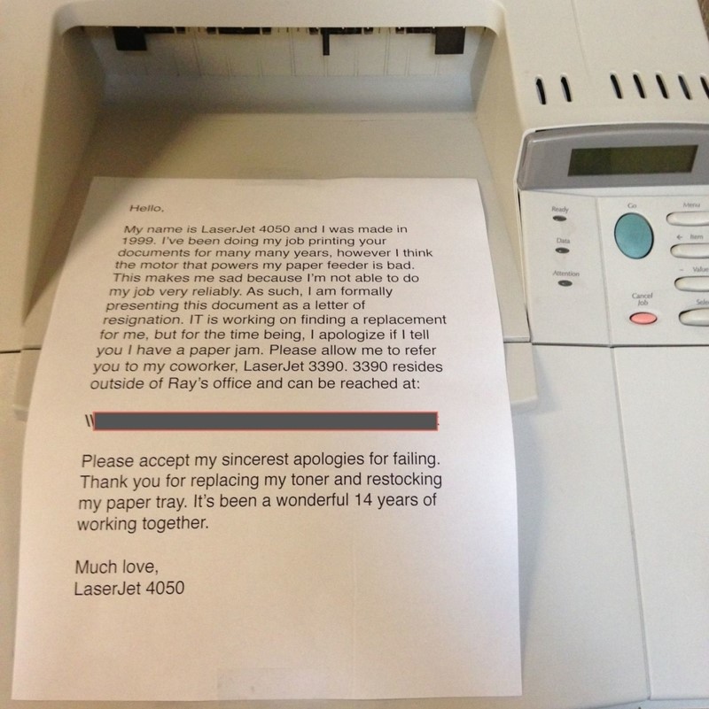 A Very Polite Printer | Imgur.com/nbBEuQj