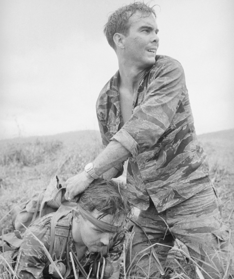 Pain Does Not Hinder Tough Men | Getty Images Photo by Bettmann