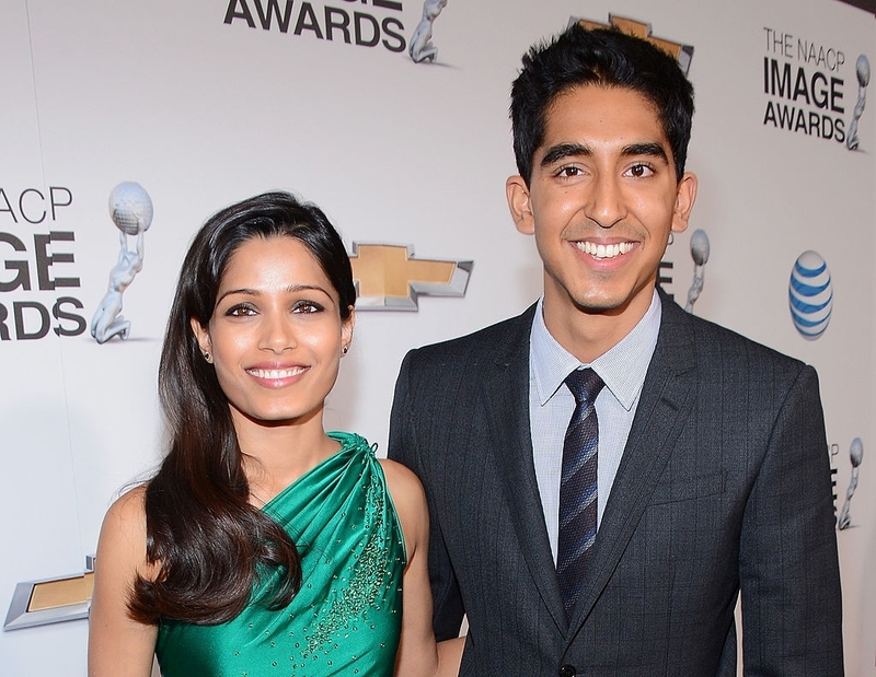 Freida Pinto & Dev Patel | Getty Images Photo by Mark Davis