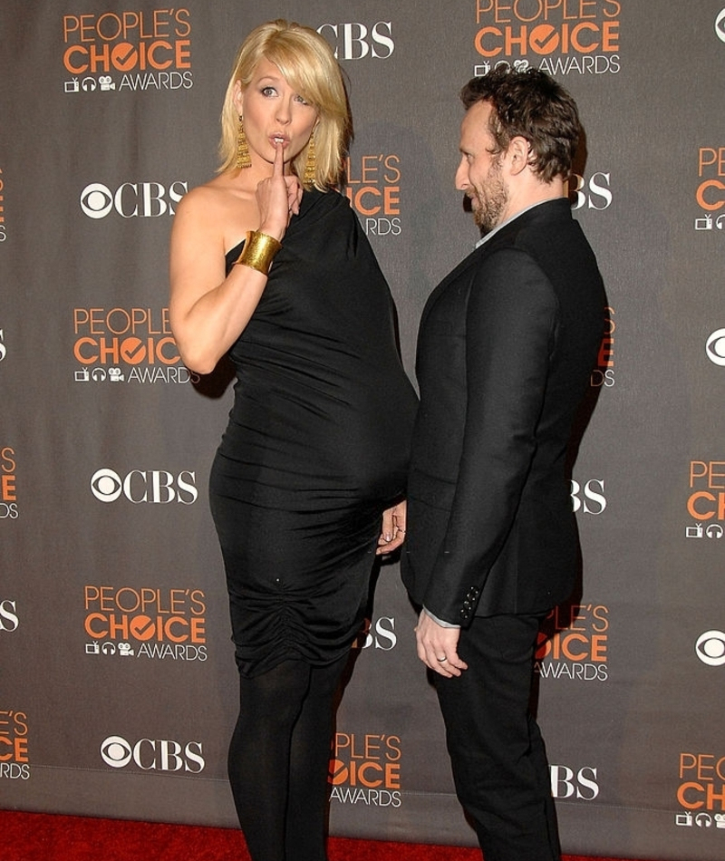 Jenna Elfman and Bodhi Elfman | Getty Images Photo by Jon Kopaloff