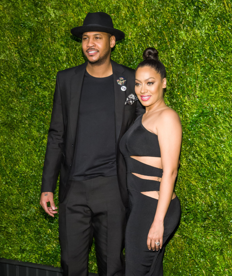 Carmelo Anthony and La La Anthony | Alamy Stock Photo by Mario Santoro/AdMedia/ZUMA Wire