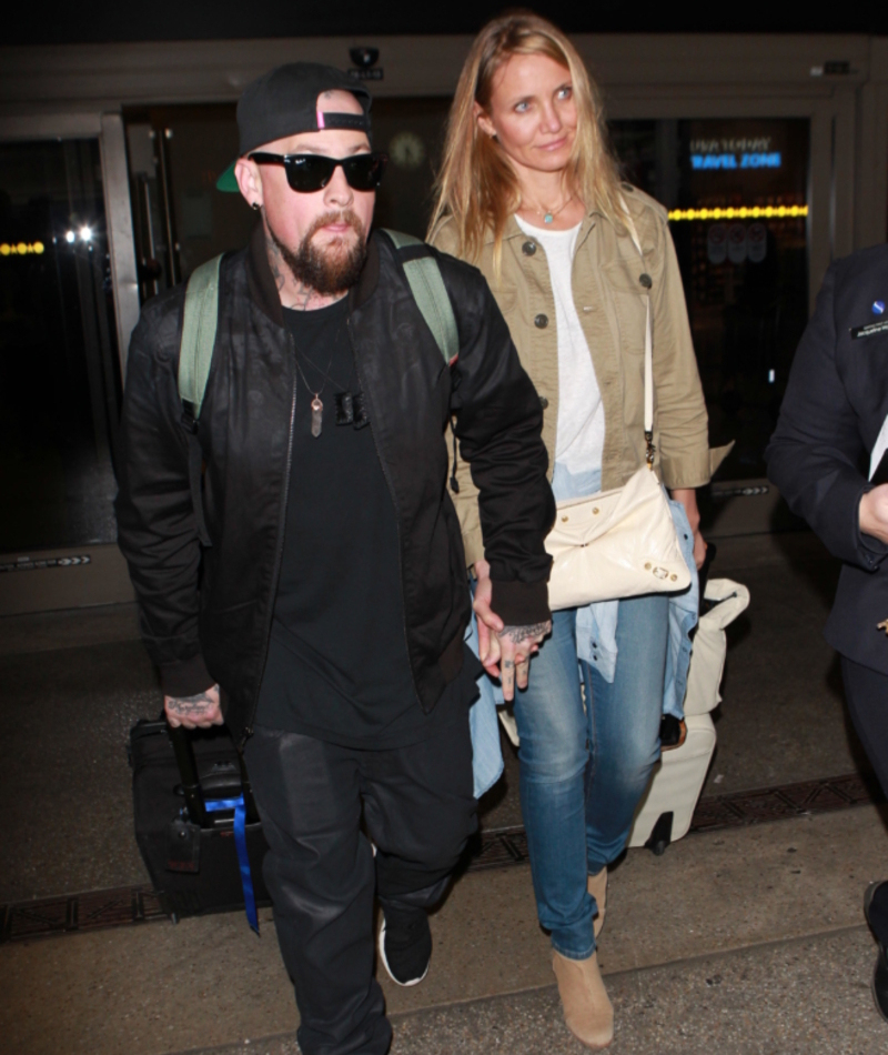 Cameron Diaz and Benji Madden | Alamy Stock Photo by WENN Rights Ltd