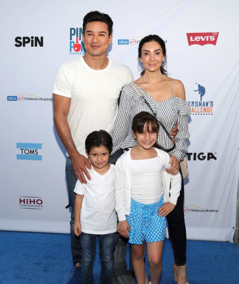 Courtney Mazza & Mario Lopez | Getty Images Photo by Jerritt Clark