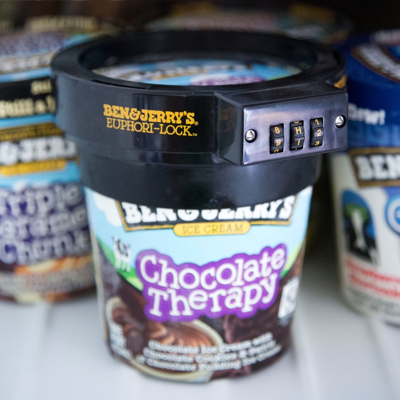 The Ben & Jerry’s Pint Padlock | Facebook/@Ben & Jerry